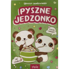 Pyszne jedzonko. Urocze malowanki 